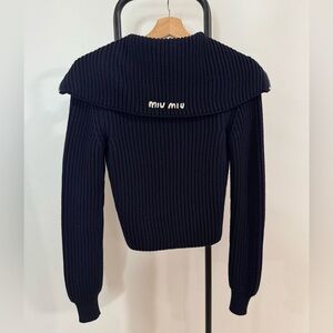 Miu Miu crop sweater